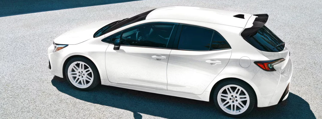 2026 Corolla from the side